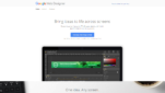 Google Web Designer Webdesign Tool Startseite Screenshot 1