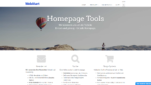 WebMart Webdesign Tool Startseite Screenshot 1