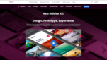 Adobe XD Webdesign Tools Startseite Screenshot 1