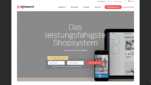 Lightspeed Onlineshop System E-Commerce Software Startseite Screenshot 1