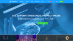 Shopware Onlineshop System E-Commerce Software Startseite Screenshot 1